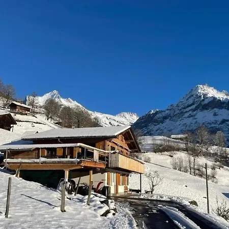 Apartment Bachsbort 14 4- Bett Parterre, Freie Sicht Auf Eiger Grindelwald